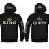 Blue King & Queen Hoodies